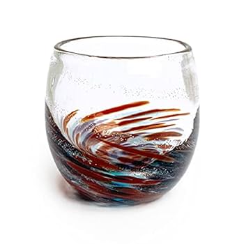 琉球ガラス　くば笠屋　ほたる石　グラス　5個セット Amazon.co.jp: くば笠屋 琉球ガラス 琉球グラス 冷茶グラス 蛍石